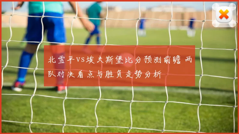 北雪平vs埃夫斯堡比分预测前瞻 两队对决看点与胜负走势分析