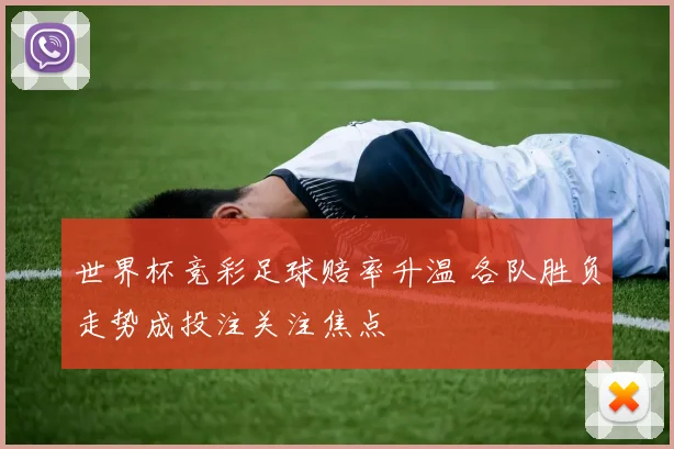世界杯竞彩足球赔率升温 各队胜负走势成投注关注焦点