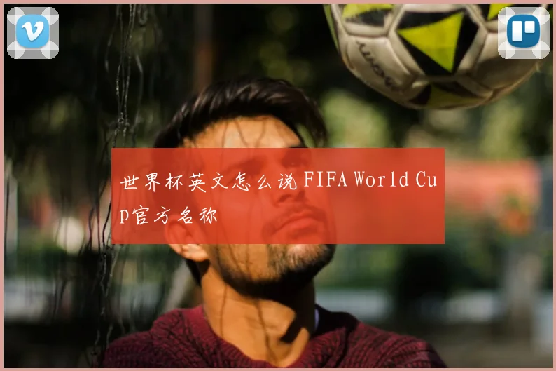 世界杯英文怎么说 FIFA World Cup官方名称