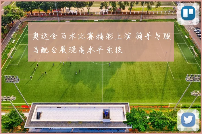 奥运会马术比赛精彩上演 骑手与骏马配合展现高水平竞技